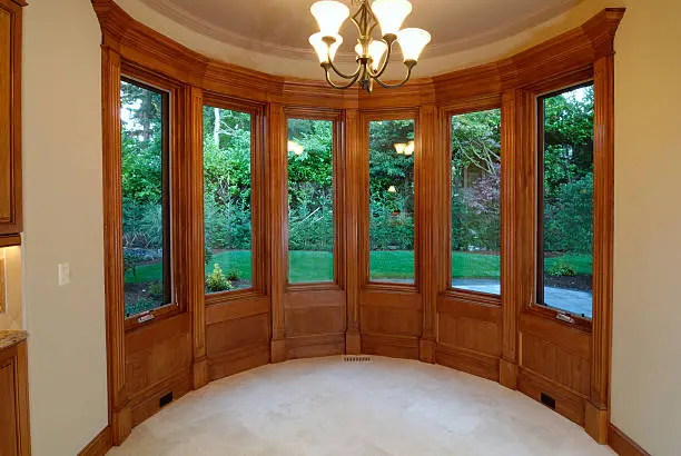 Wooden Bay Windows
