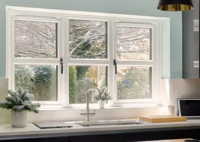 modern double glazed window installed in UK home